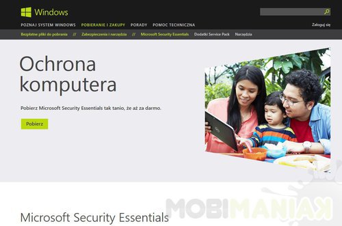 Microsoft Security Essentials