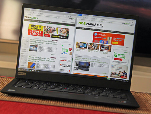 Lenovo ThinkPad Carbon X1 6 (2018) / fot. techManiaK.pl