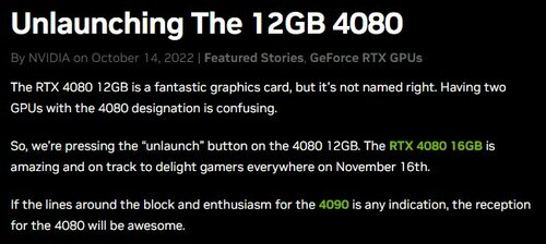 RTX 4080 12 GB