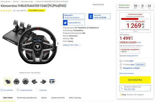 thrustmaster t248