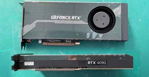 RTX 4090 z jednym wentylatorem