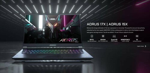 Gigabyte AORUS 17x i 15x