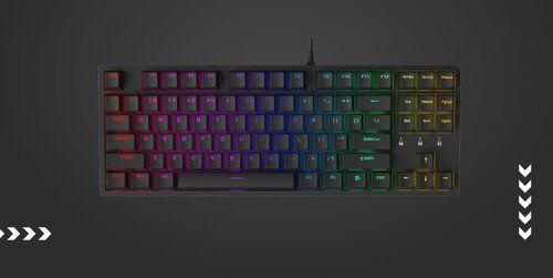 Silver Monkey X SMGK1000 Kailh Blue RGB HotSwap