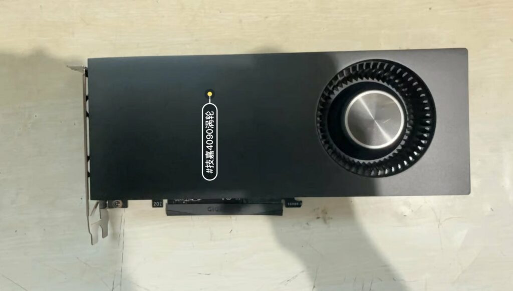 GeForce RTX 4090 Blower Type Cooler
