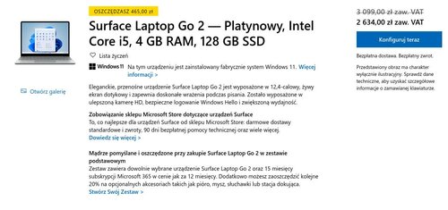 Surface Laptop Go 2