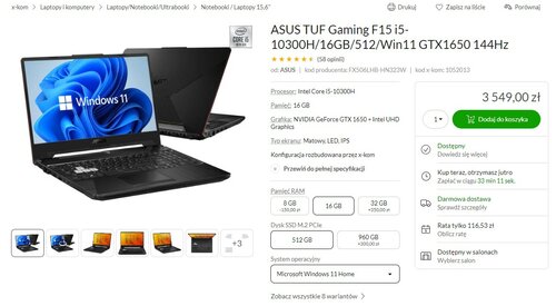 ASUS TUF Gaming F15