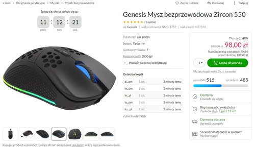 Genesis Zircon 550