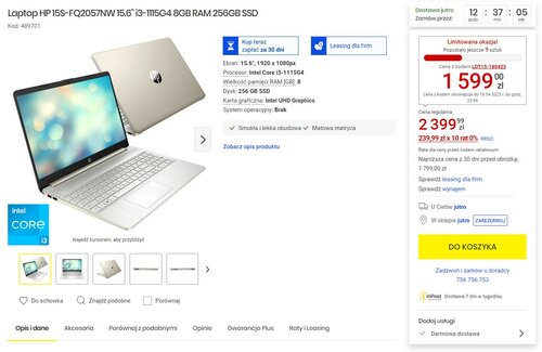 HP 15S-FQ2057NW