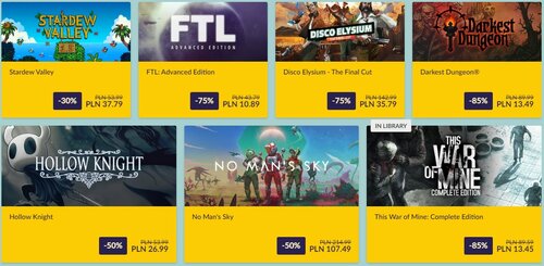 Indie Spring Sale GOG