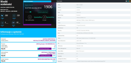 AMD Ryzen 5 7540U i Radeon 740M
