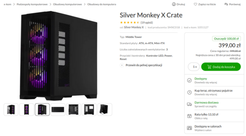 Silver Monkey X Crate promocja