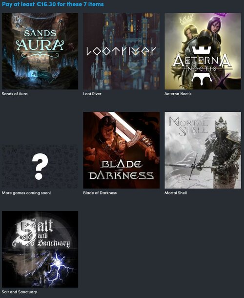 Humble Bundle Striking Soulslikes