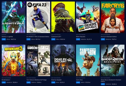 Wiosenna wyprzedaż w Epic Games Store