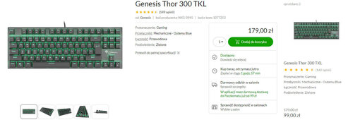 Genesis Thor 300 TKL