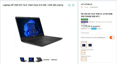 HP 250 G9 promocja