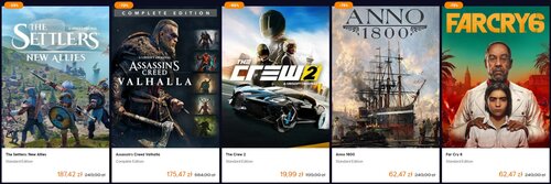 Legendarna wyprzedaż Ubisoft Store