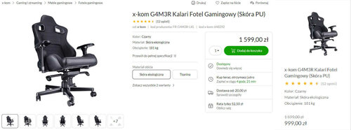 x-kom G4M3R Kalari promocja