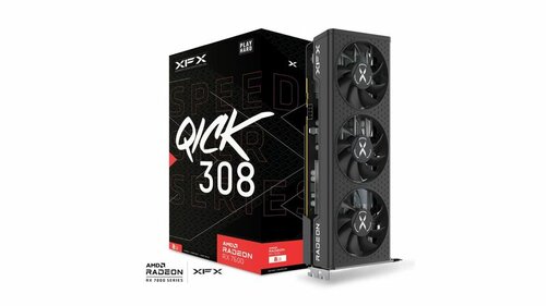 XFX Radeon RX 7600 Speedster Quick308 BLACK GAMING