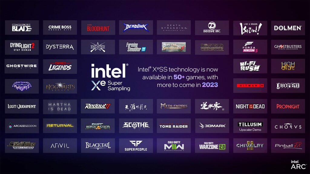Intel XeSS Arc