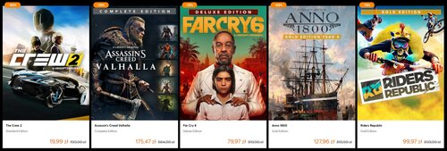 Letnia wyprzedaż Ubisoft Store