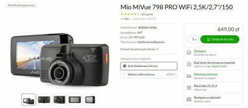 Mio MiVue 798 PRO