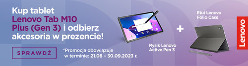 Lenovo promocja Tab M10 Plus