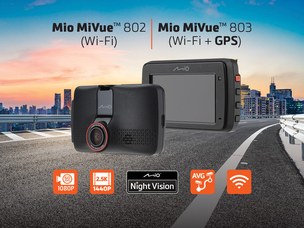 Mio MiVue 802 i 803 z GPS