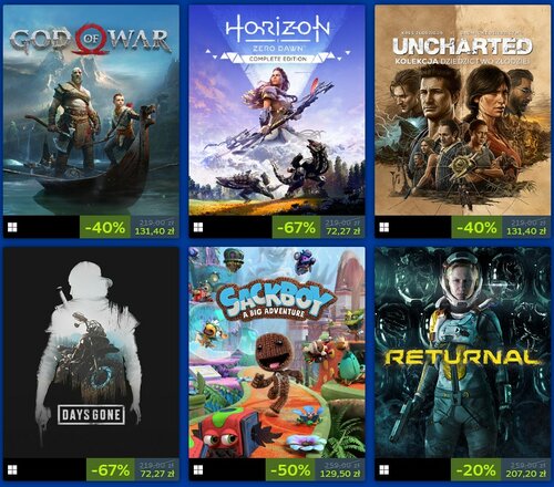 Steam PlayStation Publisher Sale