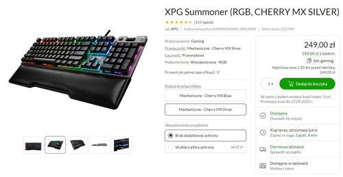 XPG Summoner promocja