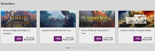 Ubisoft Sale GOG