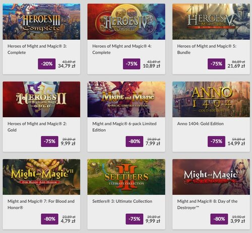 Ubisoft Sale GOG