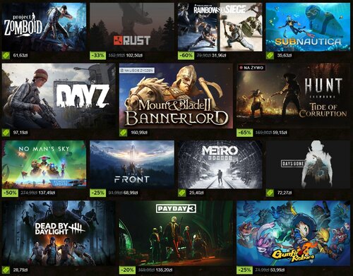 Jesienna Wyprzedaż na Steam 2023