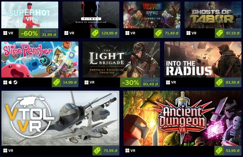 Festiwal VR na Steam