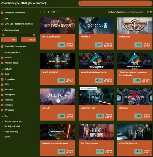 GOG Wiosenna Wyprzedaż