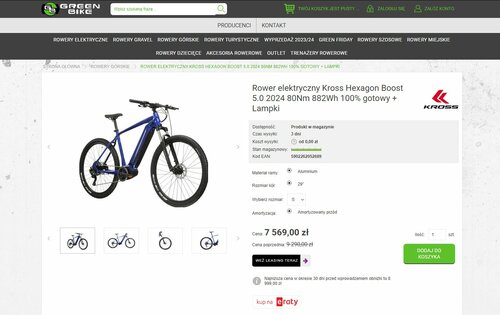 Elektryczny góral z zasięgiem do 130 km objęty bajecznym rabatem