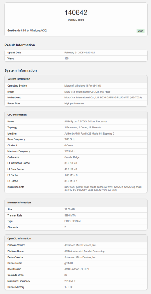 AMD Radeon RX 9070