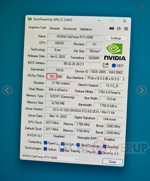 RTX 5090