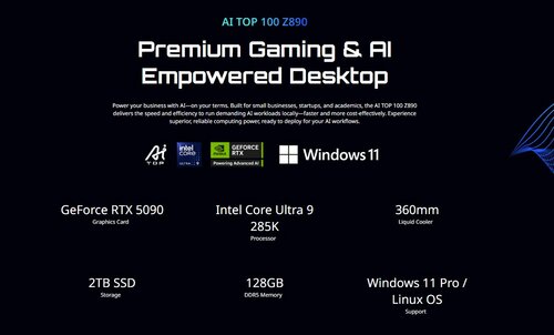 Gigabyte AI TOP 100 Z890