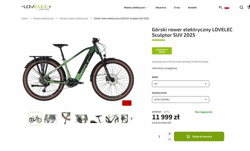 Elektryczny góral do zadań specjalnych kusi atrakcyjną promocją