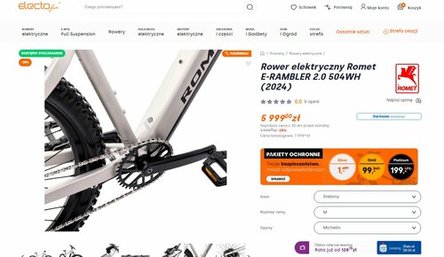 Elektryczny rower górski objęto taką promocją, że trudno w to uwierzyć