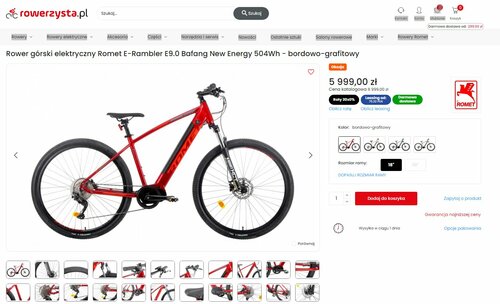 Elektryczny góral z Polski kupicie o 3 000 zł mniej