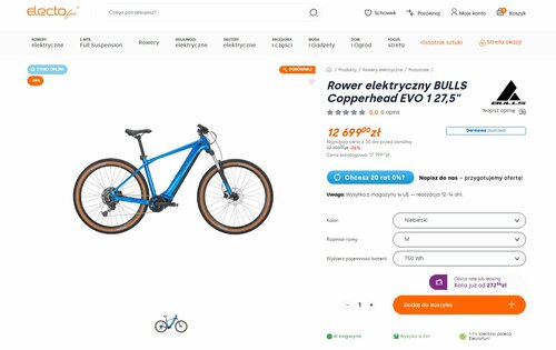 Elektryczny góral z Niemiec do zgarnięcia taniej o 4 500 zł