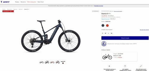 Ten elektryczny rower od Giant to jednoślad do zadań specjalnych