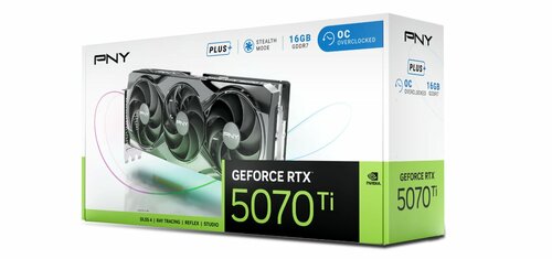 PNY GeForce RTX 5070 Ti OC Triple Fan Plus