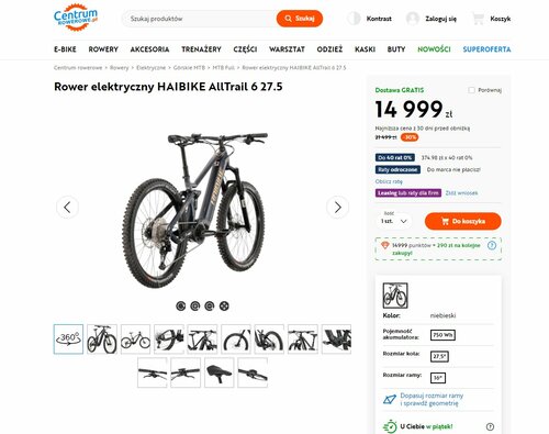 Elektryczny góral z Niemiec trafił na świetną zniżkę