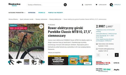 To solidny, tani elektryczny rower górski