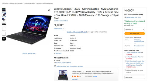 Lenovo Legion 5i