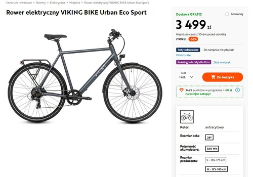 VIKING BIKE Urban Eco Sport