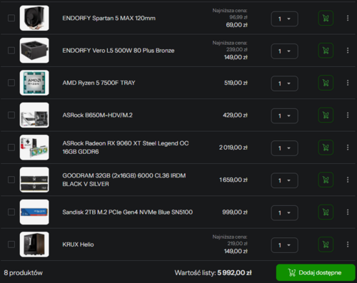 Alternatywa Steam Machine składany PC do 6000 zł