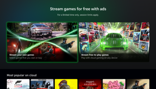 Xbox Cloud Gaming